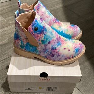 Blowfish Malibu Tie Dye Ankle Boots
